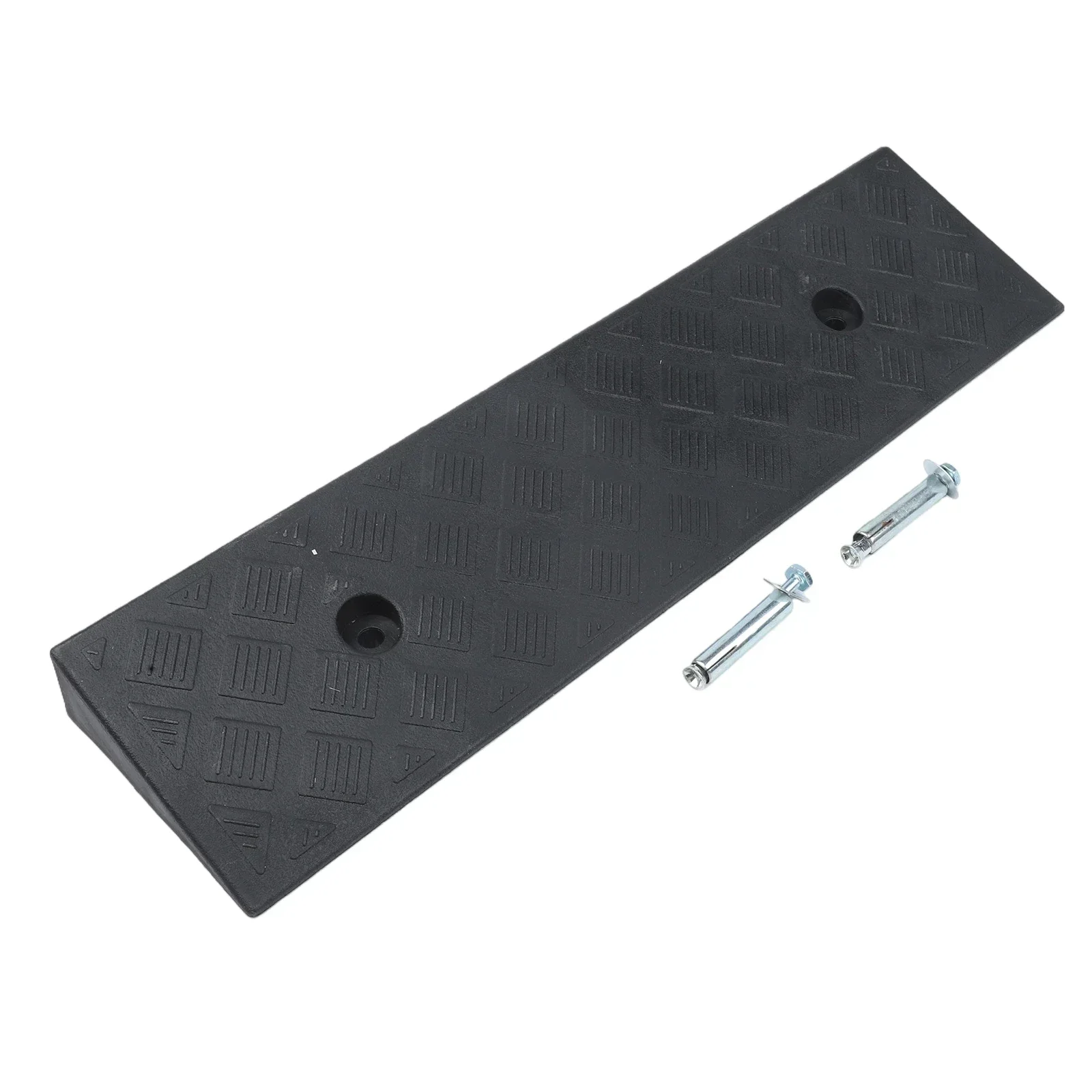 Plastic Kerb Ramp Non-Slip Threshold Ramp 30mm Height Threshold Ramp For Car Trailer Truck Bike Auto Scooters Uphill Accessories