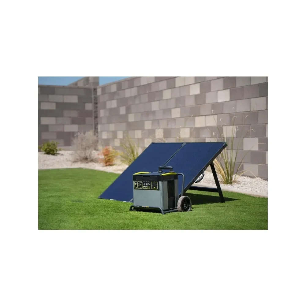 

Monocrystalline Solar Panel with Kickstandl,Portable Solar Panel for Camping and Tailgating, Emergency Solar Power