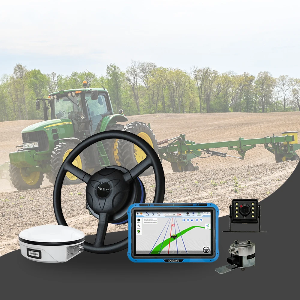 Precision Agriculture Tractor Auto Steering System GPS GNSS Equipment Gps Navigation System Trimble RTK Autopilot