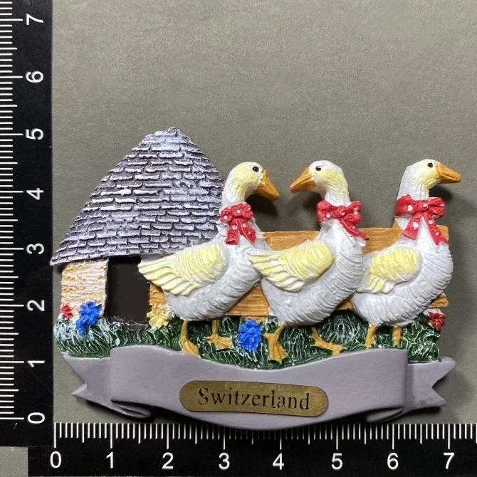 Fridge Magnets Switzerland Ski Scenery Cuckoo Clock Zermatt Diemtigtal BergeLake Luzern Jungfraujoc Residence Swiss Dairy Cattle