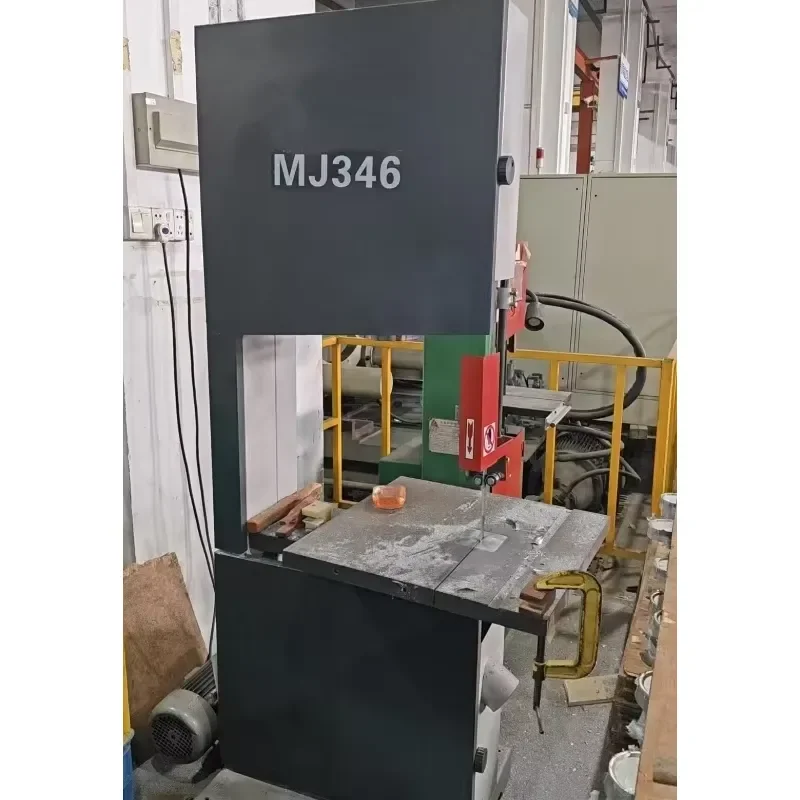 Wood Processing Panel Saw Cutting Multi-functional Electric Jigsaw Log Saw MJ345B Vertical Woodworking Band Saw Machine