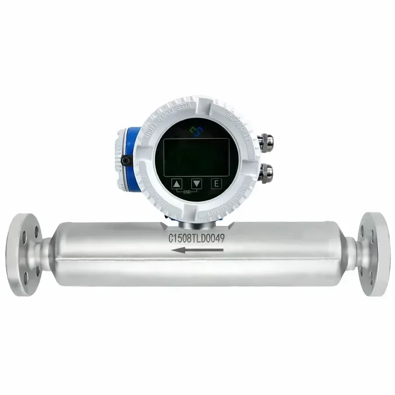 Lightweight Digital Stainless Steel U-Tube Coriolis Mass Flowmeter for Mobile Fuel Dispensing Systems