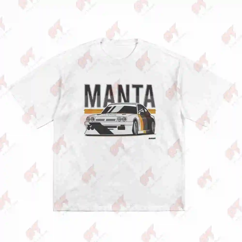 Manta Motorsport Short Sleeve Tee 100% Cotton T-Shirt