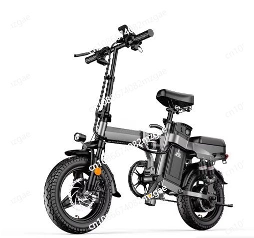 

Folding electric vehicle driving electric bicycle lithium battery ultra-light portable small transportation battery car