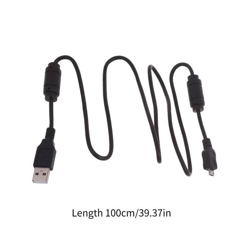 Magnetic Interference Resistant USB to Micro USB Data Cable Shielded Data Cable Durable Cord for Phones Tablets & More Dropship