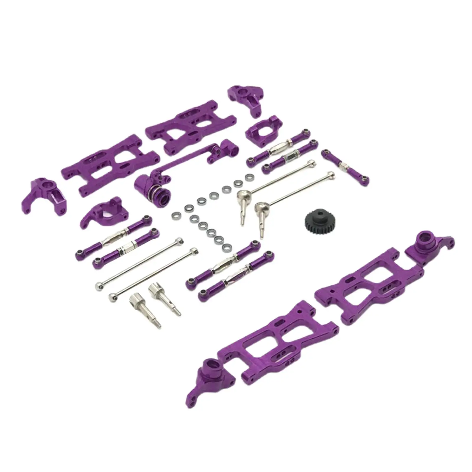 

Metal Upgrades Parts Kit Fit WLtoys 1:14 144001 1:12 124018 124019Steering Hub C