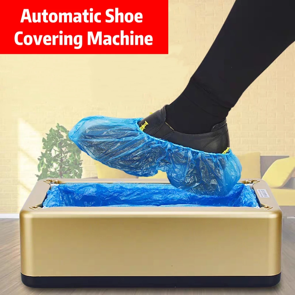 

Shoe Cover Machine, Home Laboratory Fully Automatic Disposable Shoe Film Machine Intelligent Shoe Cover Box Foot Cover Machine