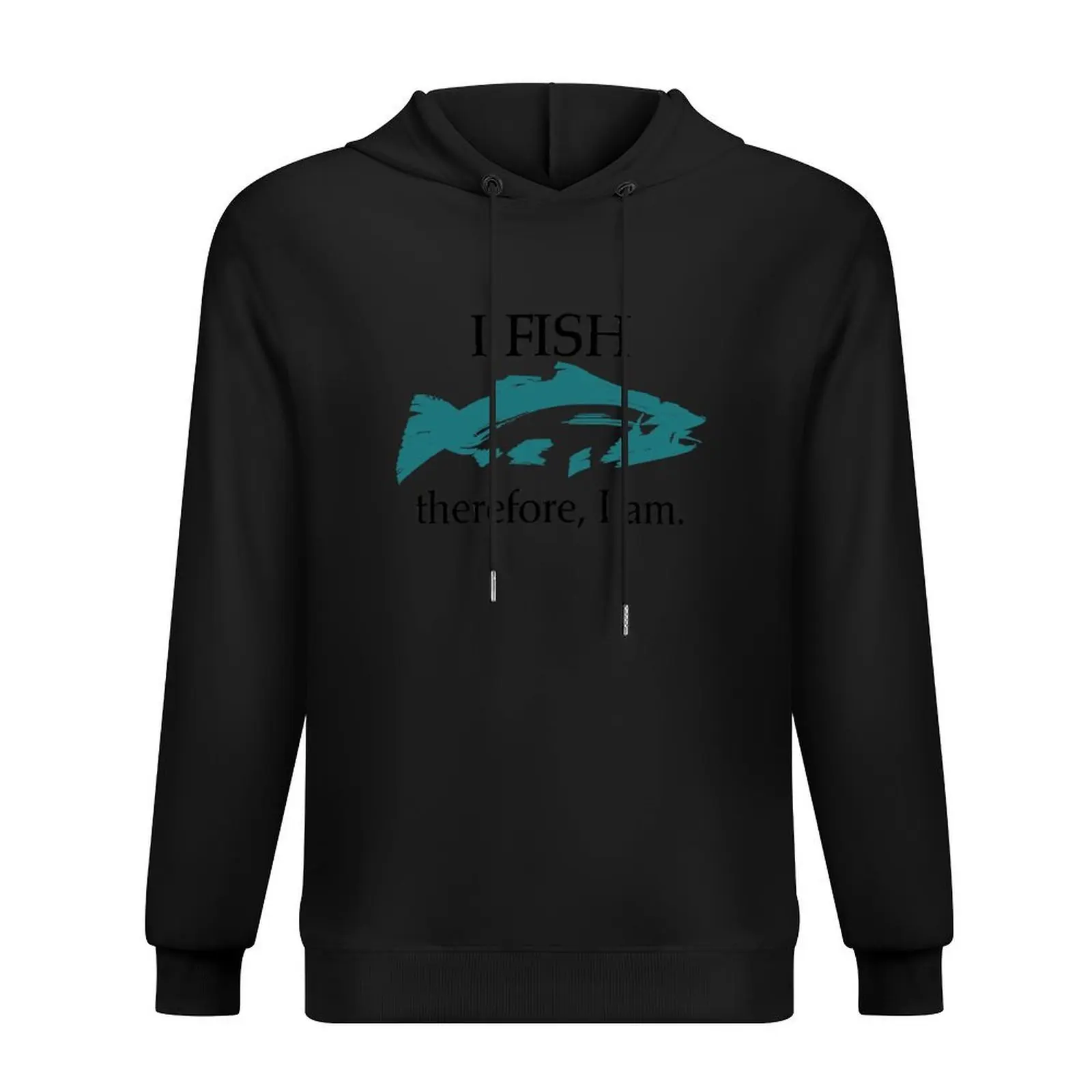 

I Fish, Therefore I am Hoodie male clothes mens clothing autumn new products aesthetic clothing hoodies and sweatshirts new