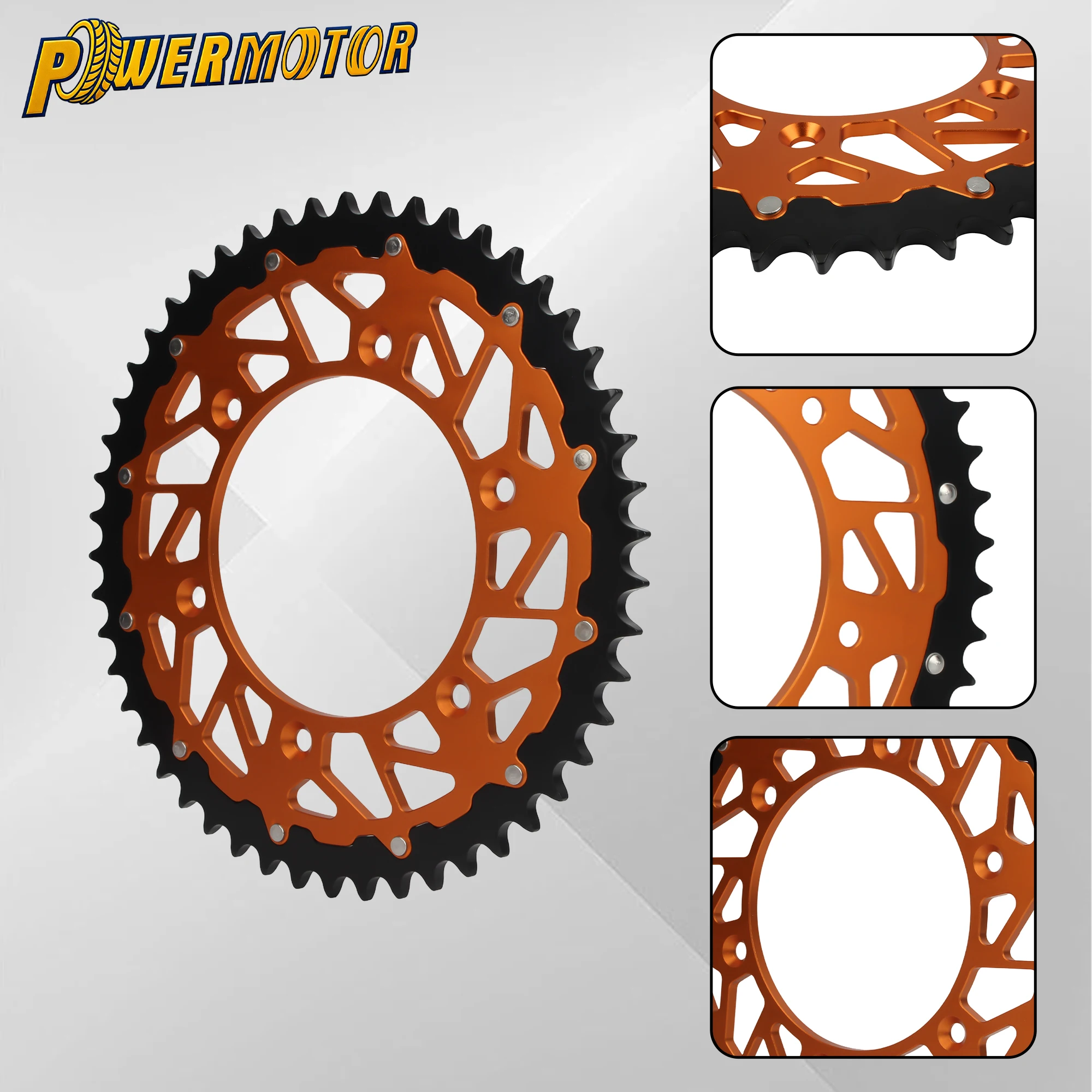 

Motorcycle Rear Chain Sprocket 50T 52T 48T for KTM EXC SX XCW EXCF SXF SMC SMR 150 250 300 350 400 450 Dirt Bike Accessories