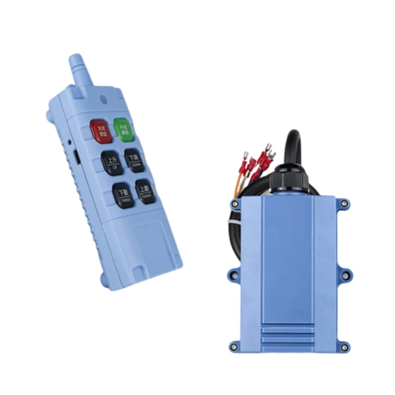 

Wireless Remote Control for Cranes and Hoists Truck Tailgate Switching 4 Buttons FSK Frequency Hopping Widely Used