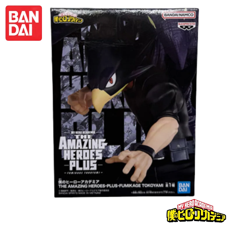

В наличии оригинальные Bandai Banpresto My Hero Academia The Amazing Heroes Plus Tokoyami Fumikage Prizes Garage Kit Модель Статическая