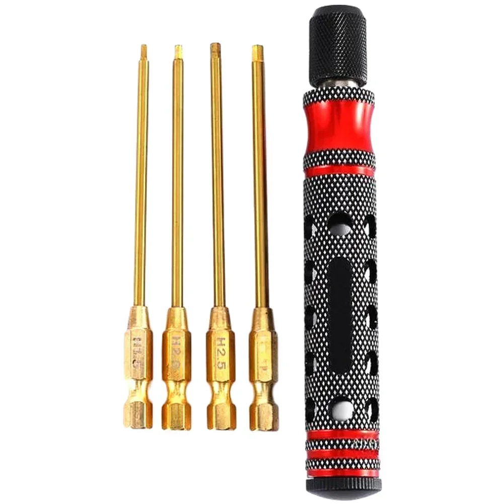 

Многофункциональные шестигранные отвертки 4-в-1, 1,5-3,0 мм, для моделей RC, шестигранные отвертки, инструмент для ремонта