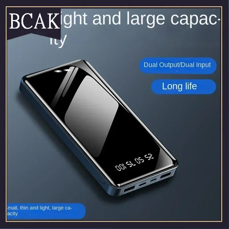 

BCAK Style Full screen fast power bank 10000mAh large capacity flash charging mobile phone universal mobile power supply outdoor