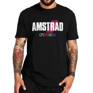 Amstrad BPK 464 6128 Kaus Programmer Kaus Geek Video Game Komputer Retro 8 Bit Kaus Kasual Homme Camiseta 100% Katun 10 penjualan terbaik amstrad 6128 - №