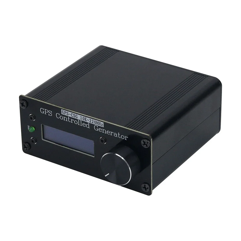 

GPS-CSG 10K-220MHz VFO GPS Controlled Generator Taming Reference Signal Source Black Tool Accessories