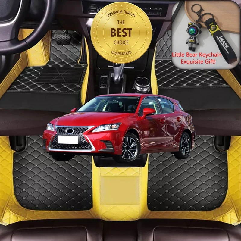 

Индивидуальные автомобильные коврики для Lexus CT 200h 2010-2022, аксессуары для авто, ковровые вкладыши на заказ, для лево- и праворульных автомобилей