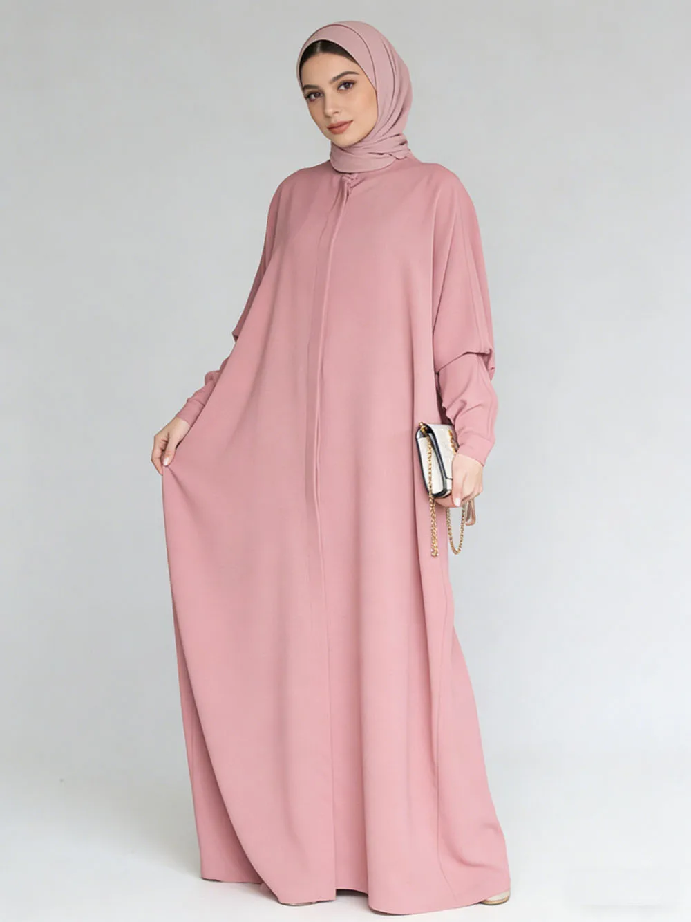 

Мусульманское женское скромное платье Абая, платье в Саудовской Аравии, Турция, марокканский кафтан, Ид, Рамадан, ислам, женское платье, кафтан, молитвенная одежда