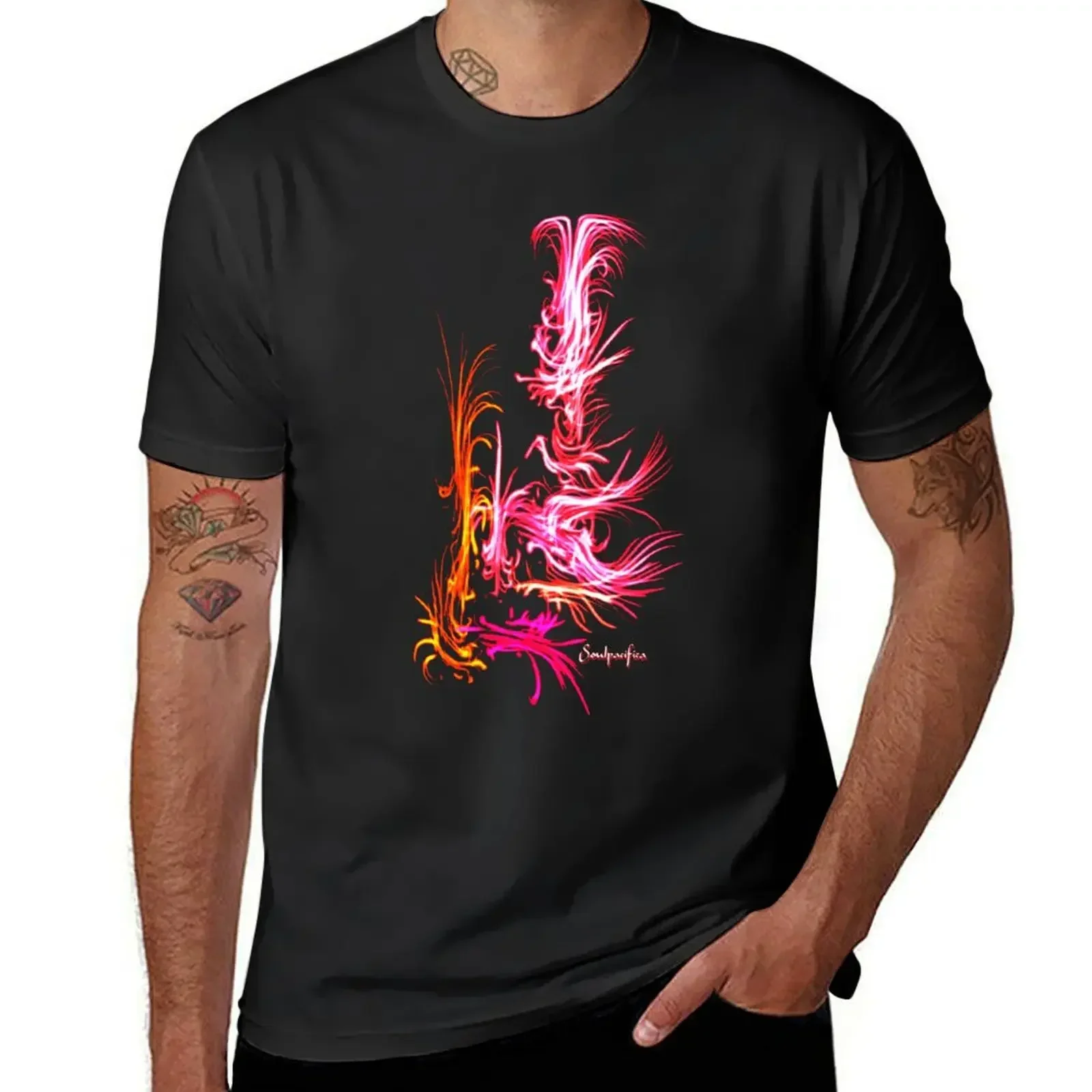 

Red Fire T-Shirt boys animal print quick drying mens graphic t-shirts big and tall