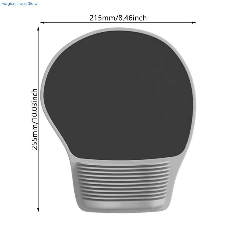 N2UB Ergonomische Maus -Pad -Handgelenk Ruhmassage Designing Platz sparen Speicherschaumkissen