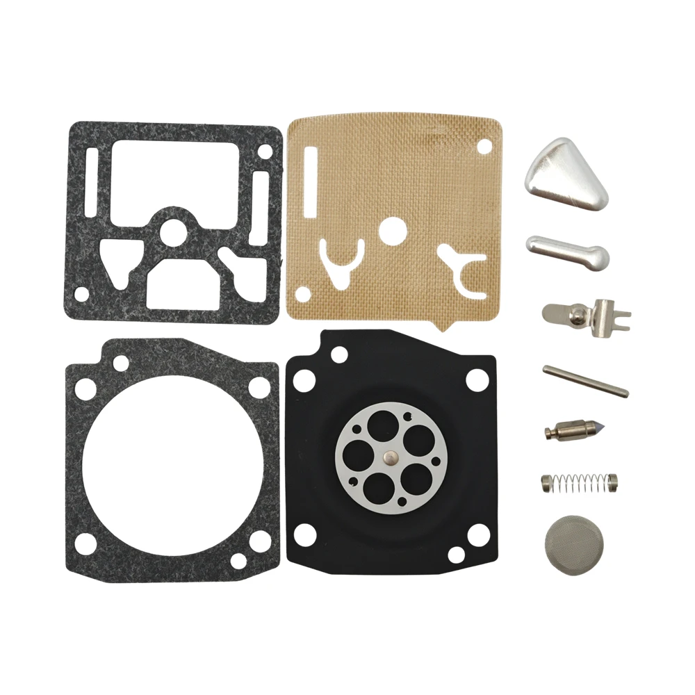 10pcs Carburetor Repair Rebuild Diaphragm Kit For Husqvarna 365 362 371 372 Walbro K10-HD Chainsaw Replace Spare Part