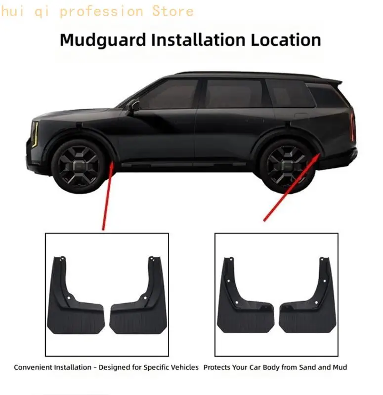 Spritzschutz, Auto-Schlammschutz, Modifikation, Außenzubehör für 2027 H8WE – Detail 5