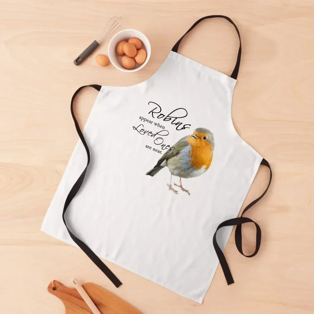 

Robins Appear.... Apron kitchen utensil Kitchen For Women Kitchen Household Items Things Apron