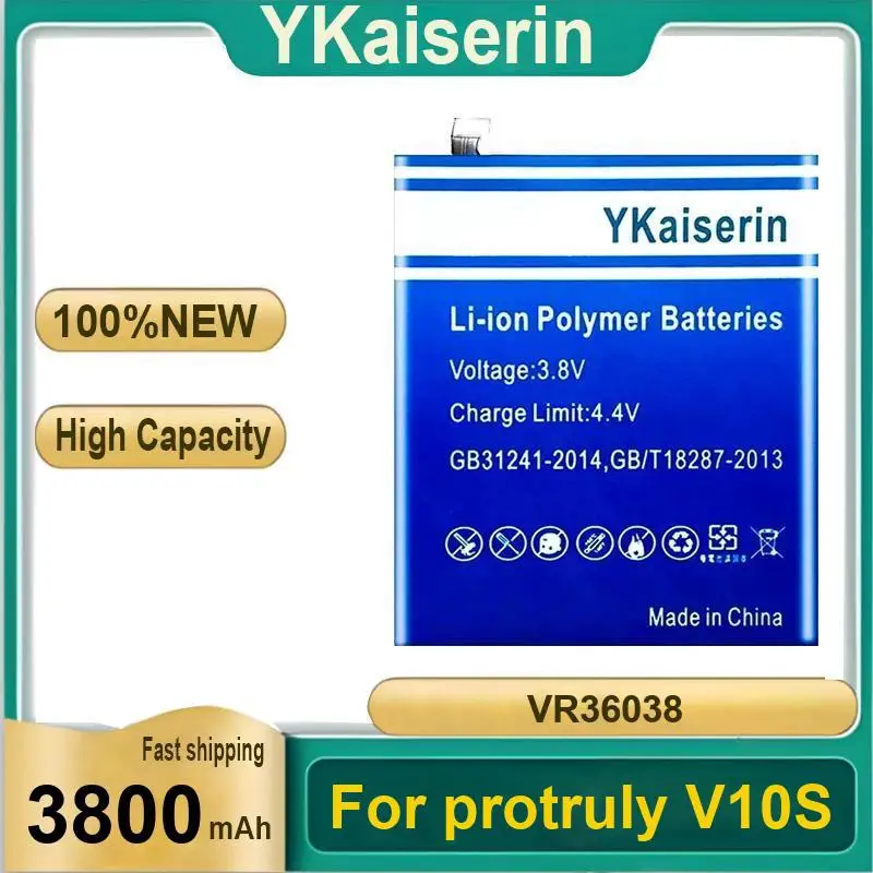

3800Mah Safe And Reliable Mobile Phone Battery Premium Replacement VR36038 For Protruly V10S