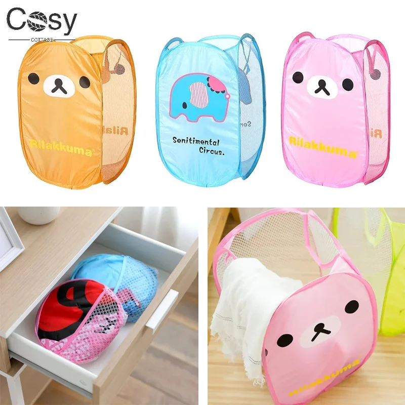 Photography Jokes - Large Capacity Cartoon Animal Laundry Hamper
