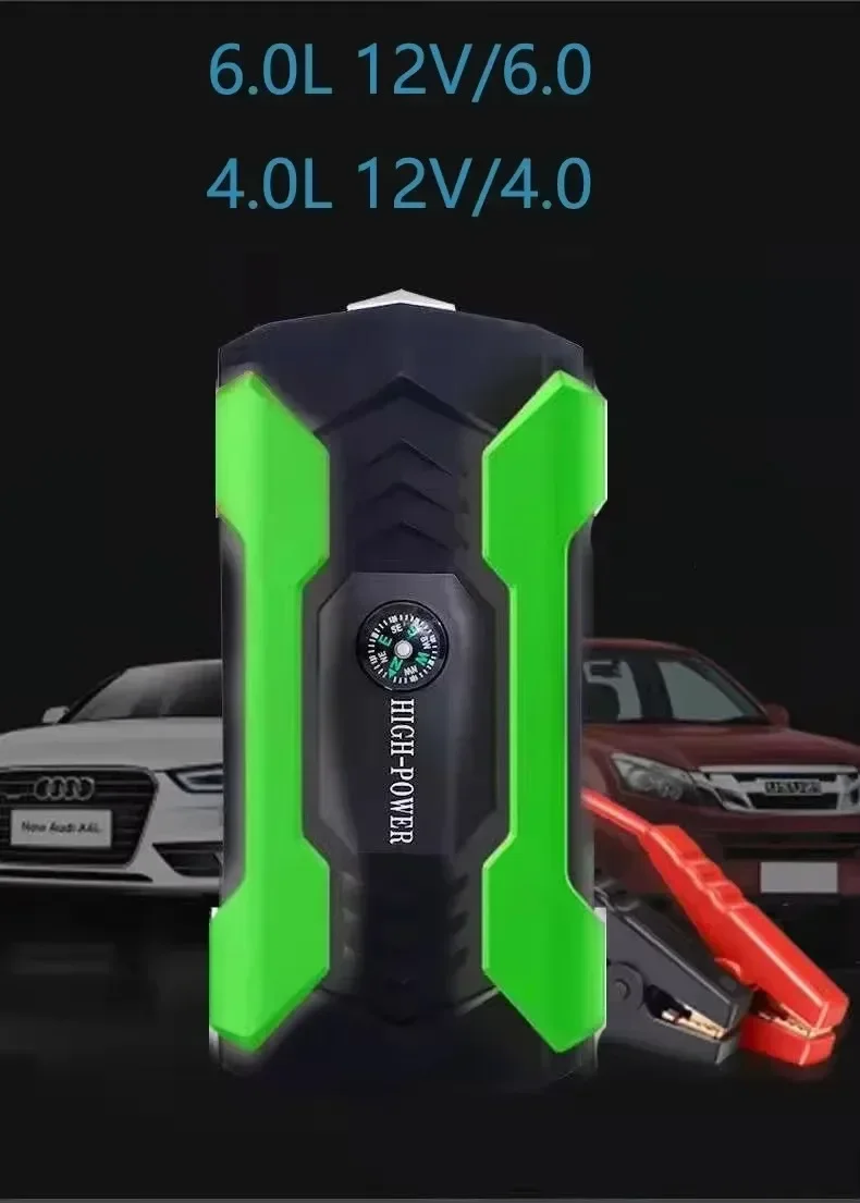 Car Emergency Starting Power Supply, Large Capacity 12V 98000mAh Mobile Power Bank, Power on Standby Battery for Train Ignition