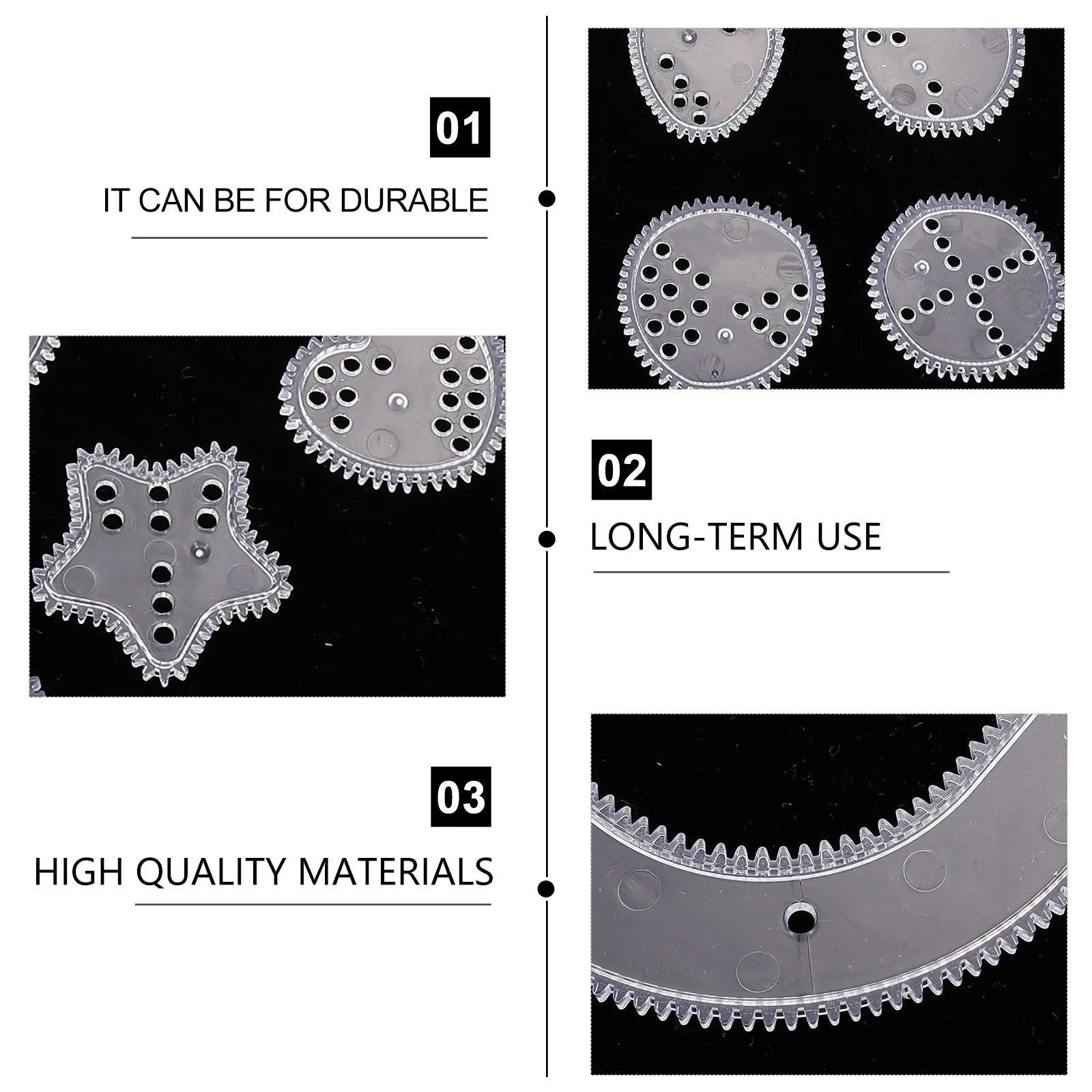 1Set Wanhua Template Ruler Fine Workmanship Drawing Stencils Set Educational Gift for Imagination Development