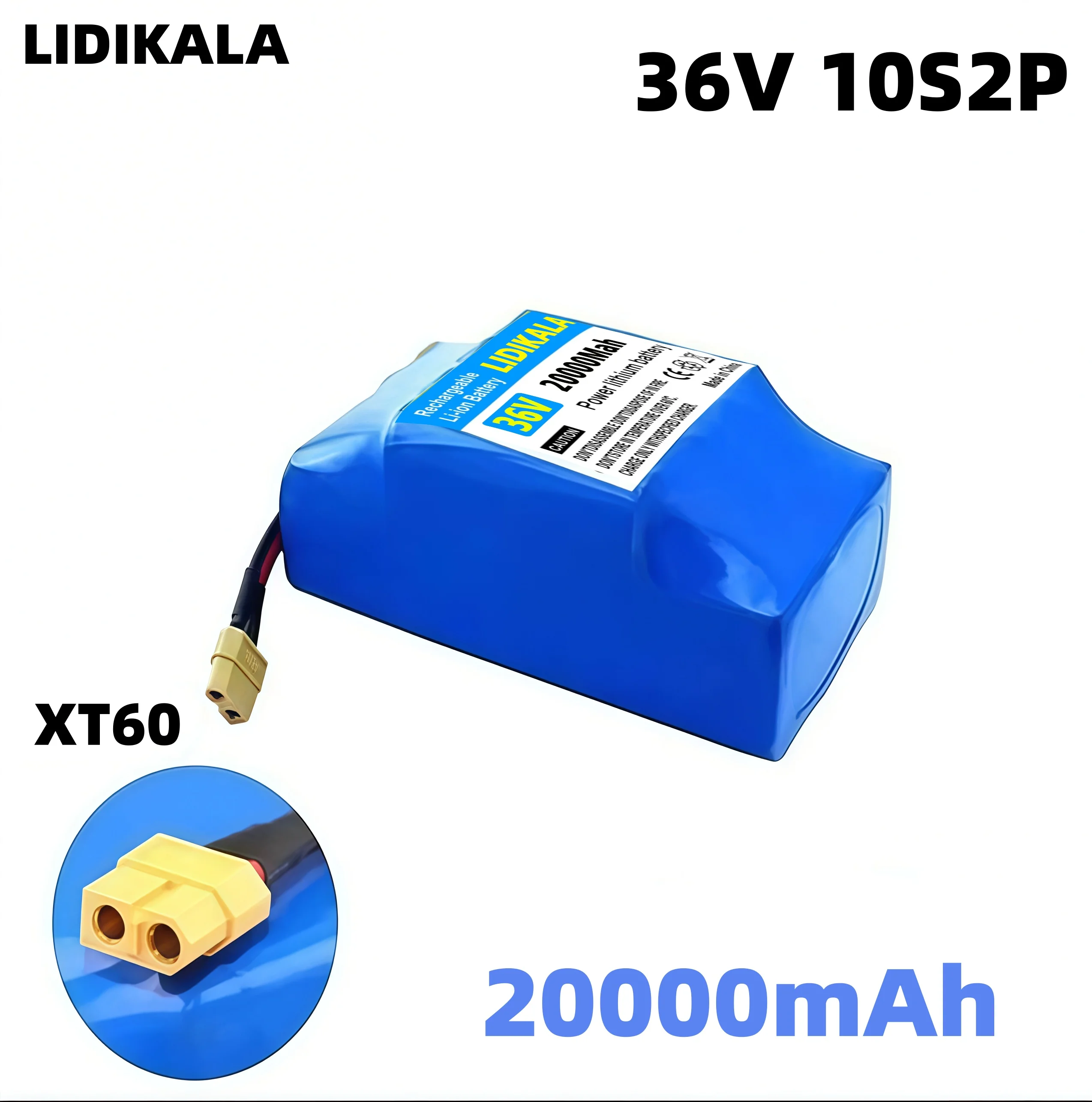 Neuer 20000mAh 36V 10s2p wiederaufladbarer Lithium-Akku für selbstbalancierende Elektroroller, Einräder und Hoverboards.