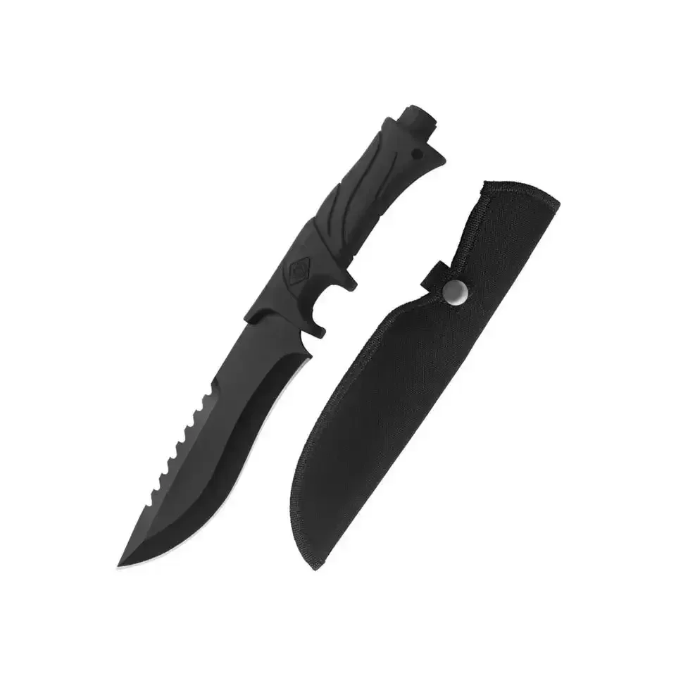 new High hardness cutting knife, EDC convenient outdoor knife fixed blade with sheath, camping survival knife