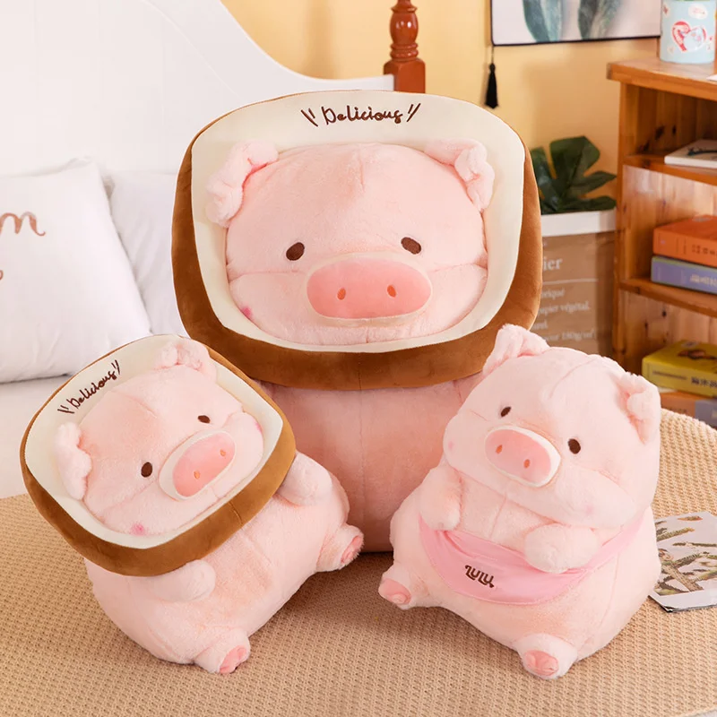 Cute Lulu Pig Plush Toy Doll Soft Throwing Stuffed Animals Pillow Bed Peluches Doll Cushion Kawaii Kids Girls Birthday Gift