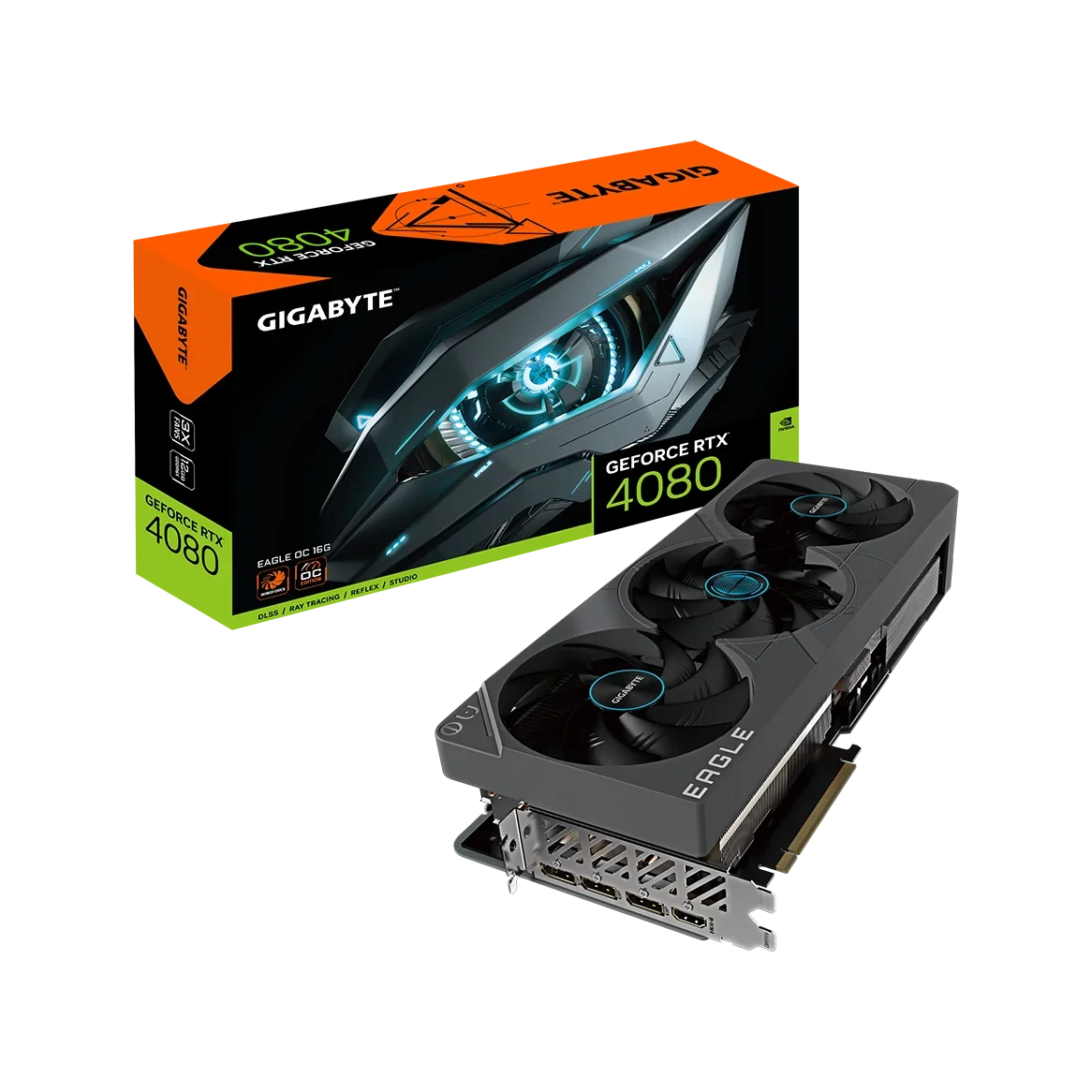 New Arrival  RTX 4080 16GB EAGLE OC Sealed Package For Gaming Desktop Gaming GPU RTX 4080 Super