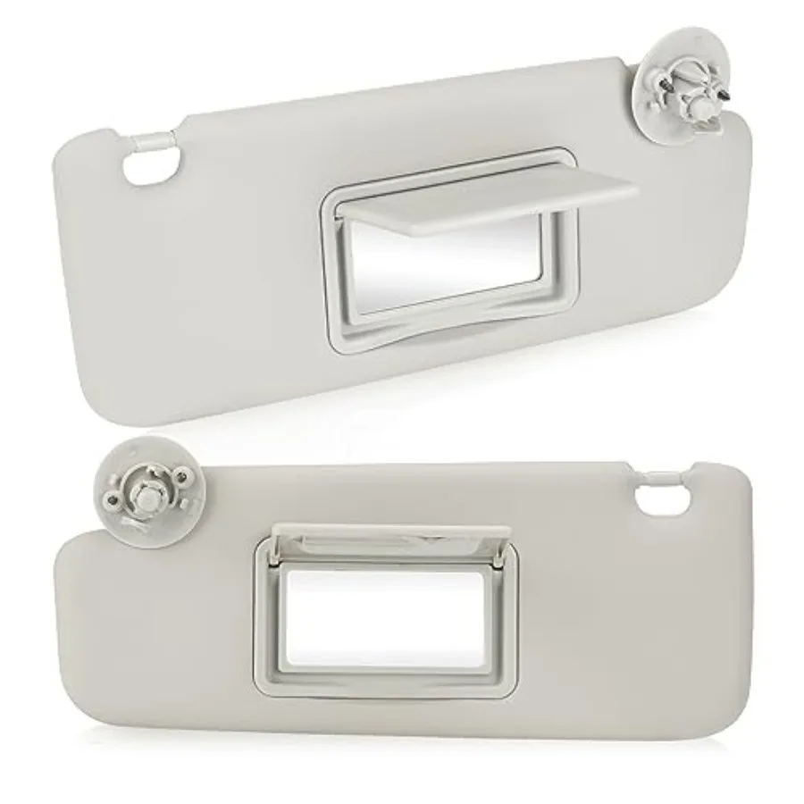 

Sun Visor for Chevy Sonic 2012-2019/ Spark 2013 2014 2015 2016 Gray Left Drive and Right Passenger Side Sun Visor Replaces# P95