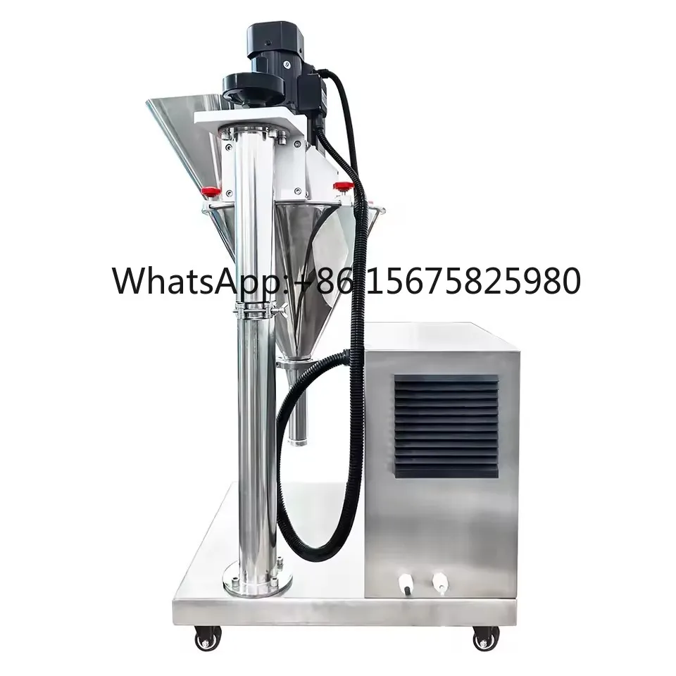 Small Electric Auger Filler 0.5-300g High Precision Spice Toner Powder Bottle Weighing Machine