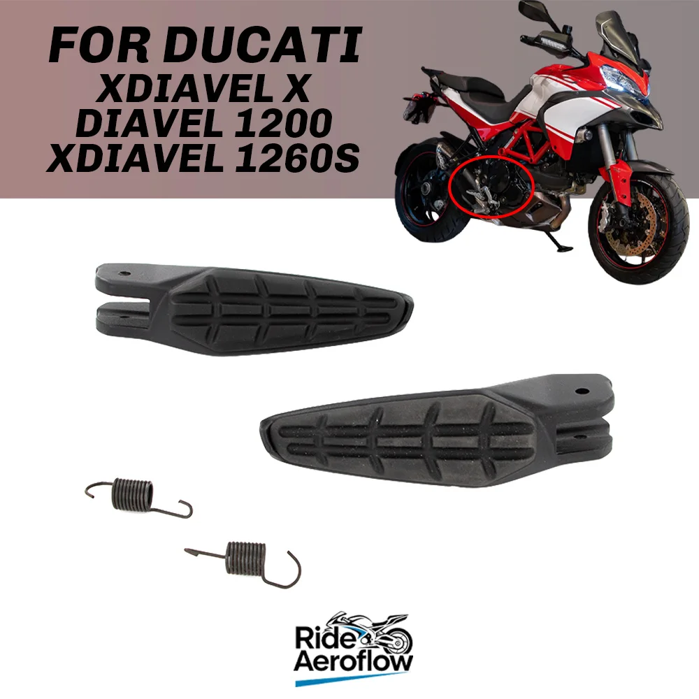 

Front Footrest Pedal Bracket Fit For Ducati XDiavel 1260 1200 1260S X XS Motorcycle Accessories Right Left Foot Pegs