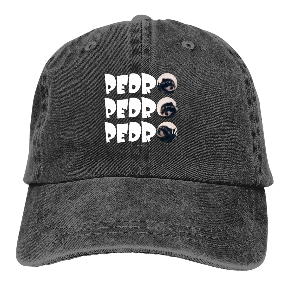 Pedro The Dancing Raccoon Baseball Cap Men Hats Women Visor Protection Snapback Raccoon Lover Caps