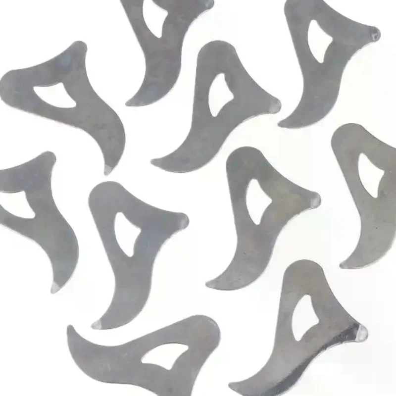 Hot Sale 10Pcs Professional Stainless Steel Nut Opener Meticulous Craftsmanship Macadamia Tool Stainless Steel Nut Opener