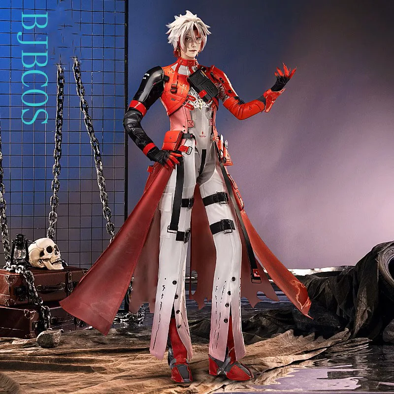 

Wuthering Waves Scar Косплей Костюм Униформа Броня Fractsidus Overseer Member Huanglong NPC Хэллоуин Вечеринка Женщины Мужчины