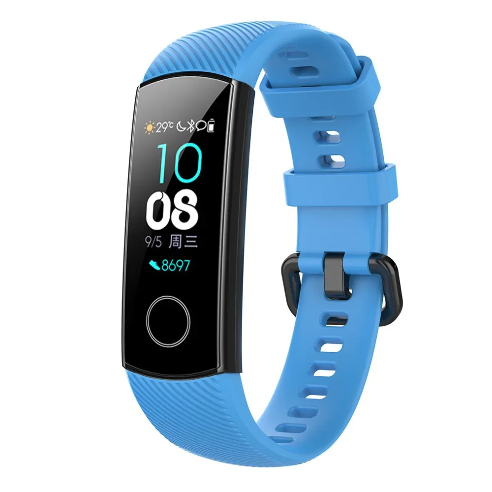 حزام معصم من السيليكون لهاتف Huawei Honor Band 5/4 سوار معصم لـ Honor Band 4/5 2026