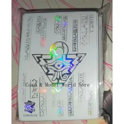 YuGiOh Official Konami 25th Anniversary Millennium Puzzle 100 Pcs Card Sleeves