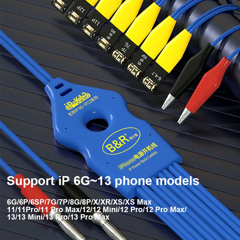 B & R-Línea de Control de arranque para IP-K13 Pro Max, activación de arranque de placa base, Cable de Control de potencia CC, Ip6G-13