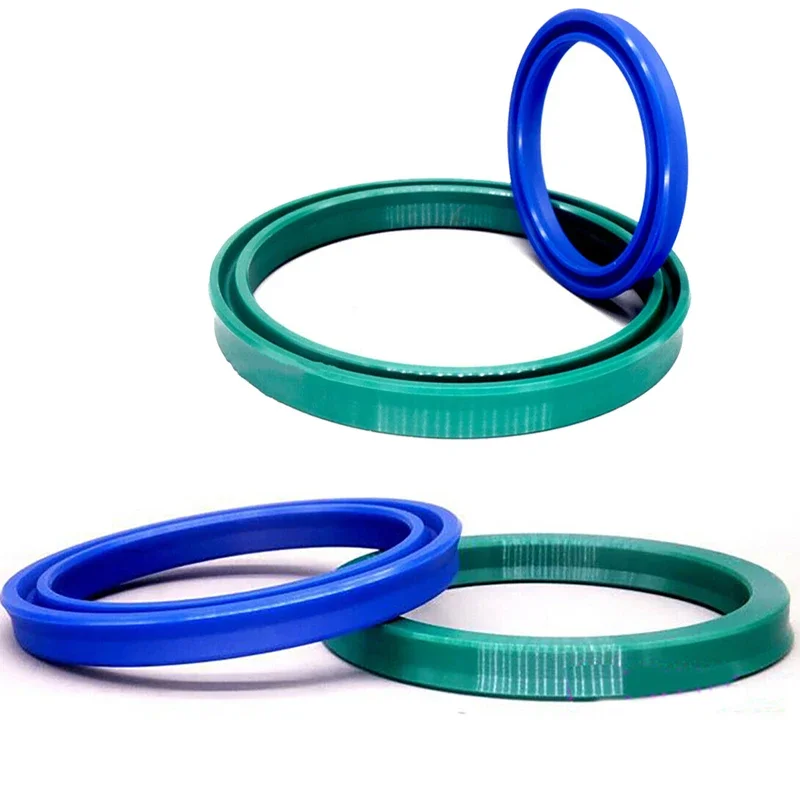 

10pcs Height 5mm 6mm Hydraulic Cylinder Oil Seals UN/UHS/UNS Type Polyurethane(PU) Universal Seals For Shaft Bores ID 11.2-38mm