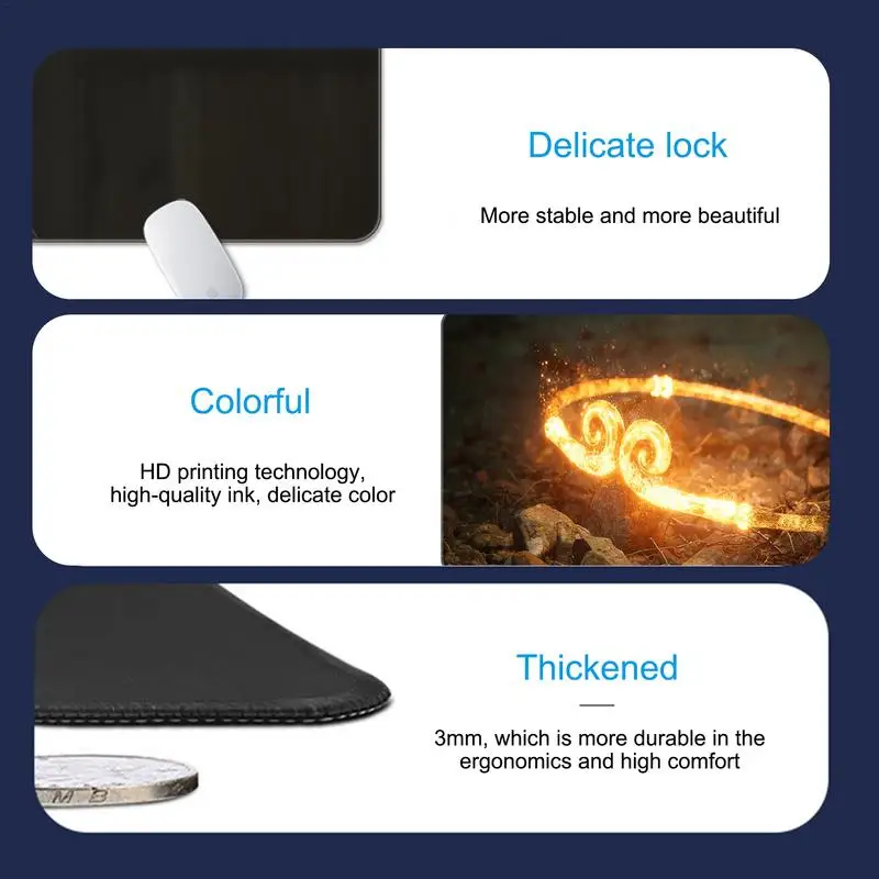 滑り止めキーボードパッド、キーボードパッド、デスクパッドプロテクター、厚いラップトップマット、ライティングデスク