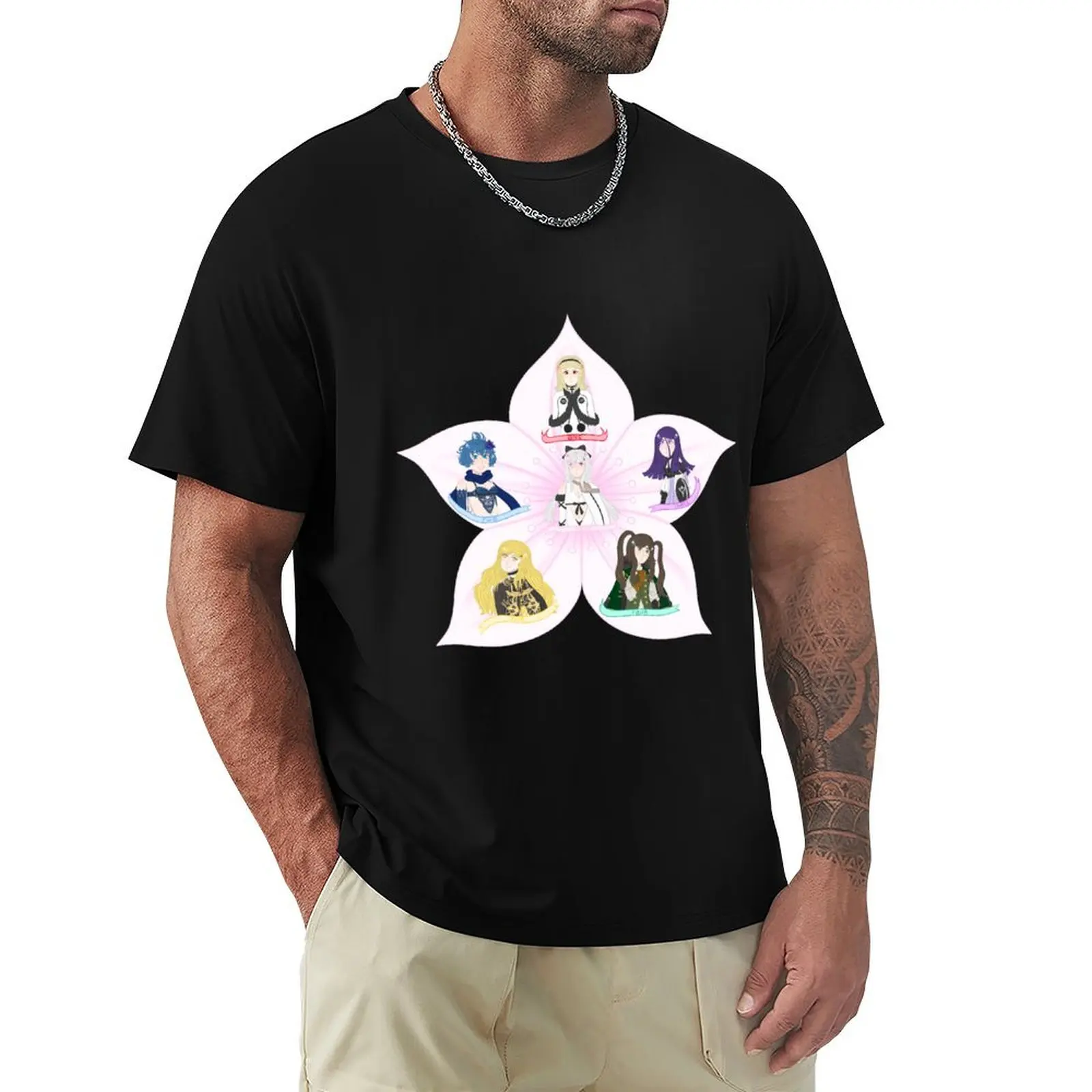 The Intoners T-Shirt Casual Basic Short Sleeve T-Shirt