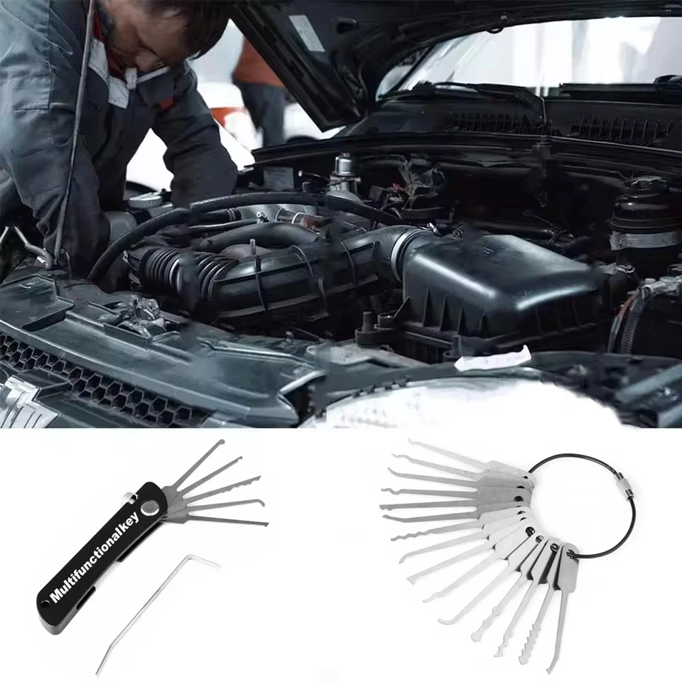 23 قطعة هوك يختار مجموعة أدوات إزالة الصواميل أداة Depinning موصل كهربائي دبوس أداة إزالة الصواميل عدة لمجموعة أدوات السيارات السيارات #2