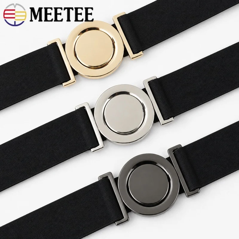 2/10Pcs 50mm Metal Belt Buckle Waist Closure Clasp Strap Replacement Buckles Apparel Fastener DIY Craft Hardware Accessories Kit
