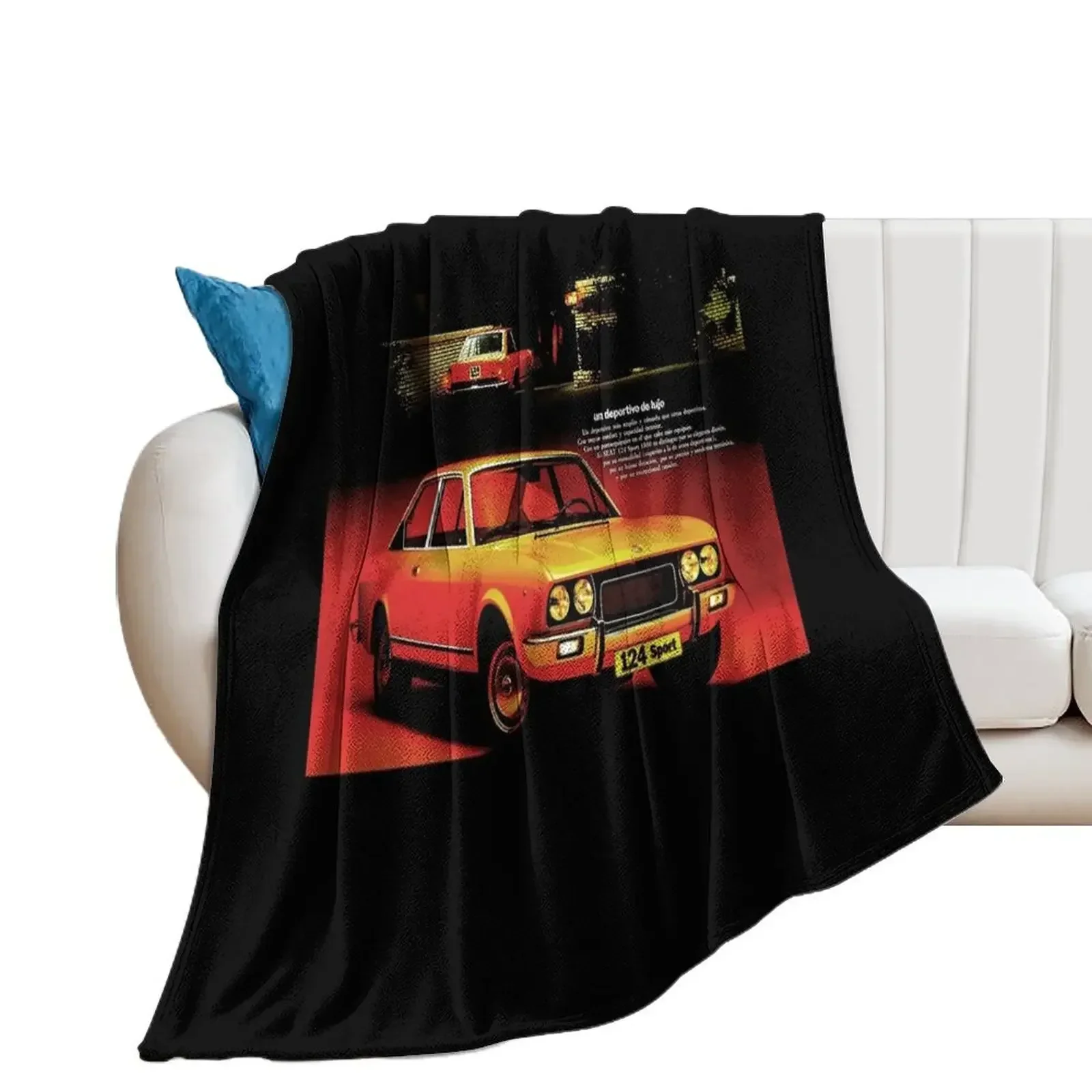 SEAT 124 COUPE Throw Blanket Soft Beds Thermal heavy to sleep Blankets