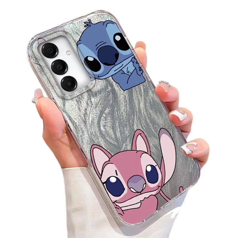 Coppia Animale Del Fumetto Cassa Del Telefono Per Samsung Galaxy A16 A56 A26 A36 A55 A35 A25 A15 A54 A34 A14 S24 S25 Coque Funda Copertura